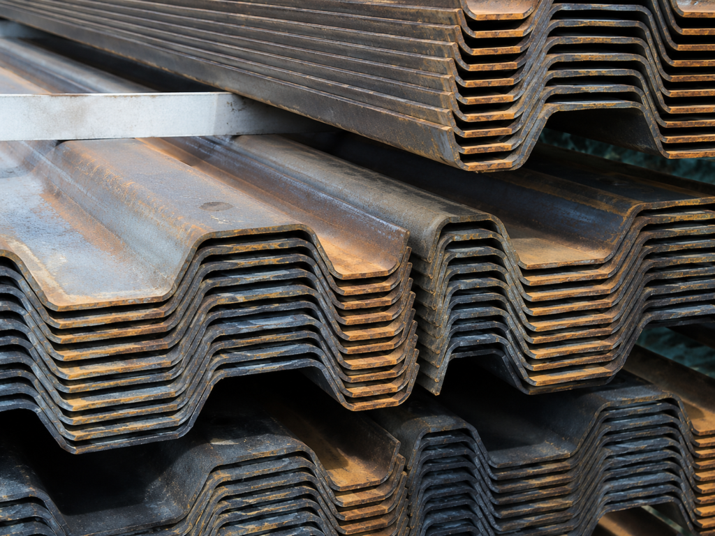 Trench Shoring & Sheet Piling Steel