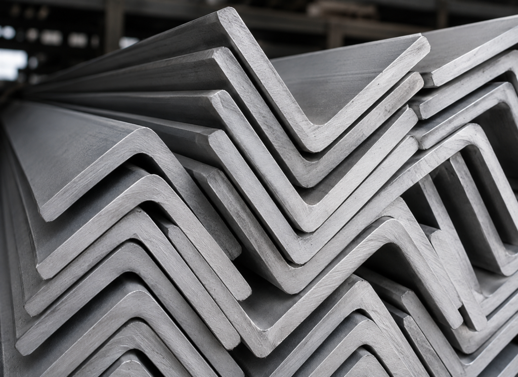 Equal steel angles EN10056