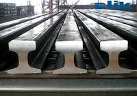 Rails with a profile according to the American standard